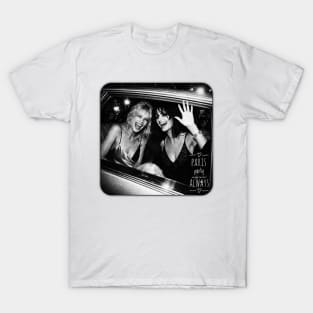 Carefree Paris Nightlife, City of Light T-Shirt